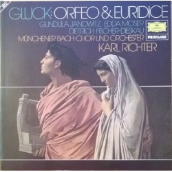 Gluck ‎– Orfeo & Euridice-Dietrich Fischer-Dieskau-Karl Richter|DG‎– 2726 043