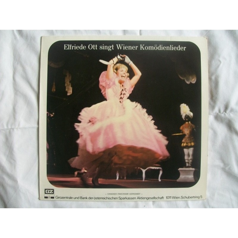 Ott Elfriede- singt Wiener Komodienlieder|Preiser 0120139 Ott Elfriede- singt Wiener Komodienlieder|Preiser 0120139