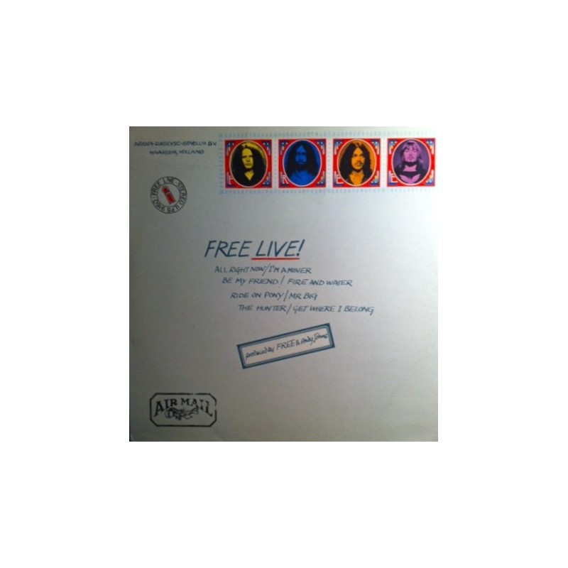 Free – Free Live|1971 Island Records – 85535 XT &8211 ILPS 9160 Free – Free Live|1971 Island Records – 85535 XT &8211 ILPS 9160