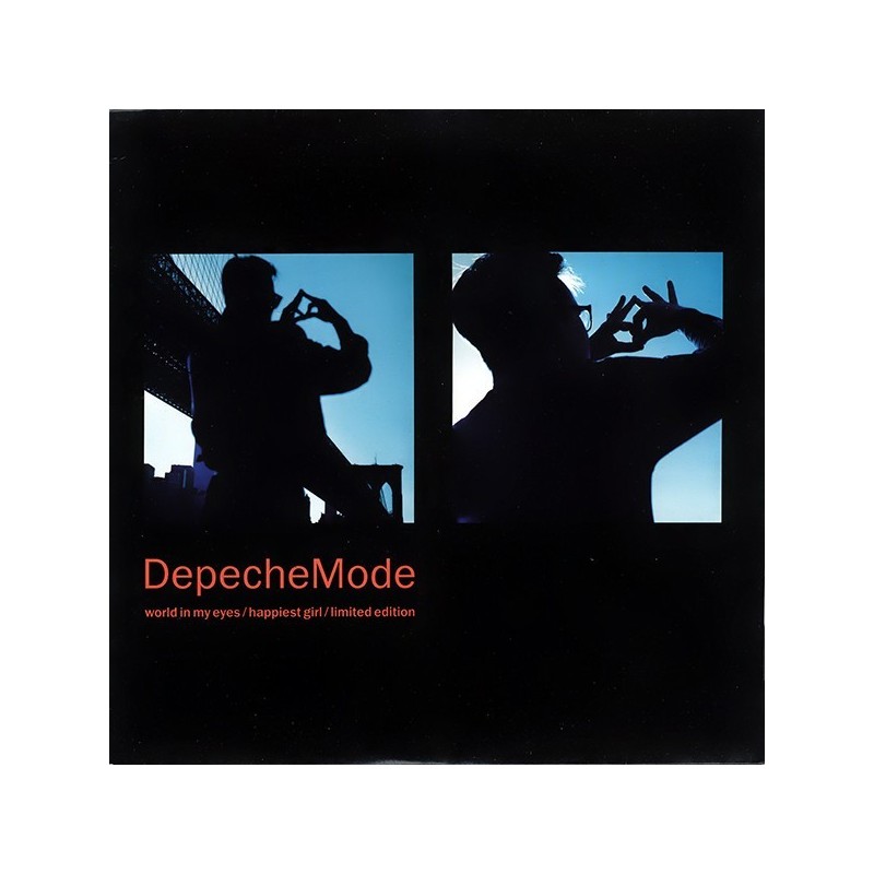 DepecheMode ‎– World in my Eyes / Happiest Girl|1990    Mute ‎– L12 Bong 20-Maxi Single