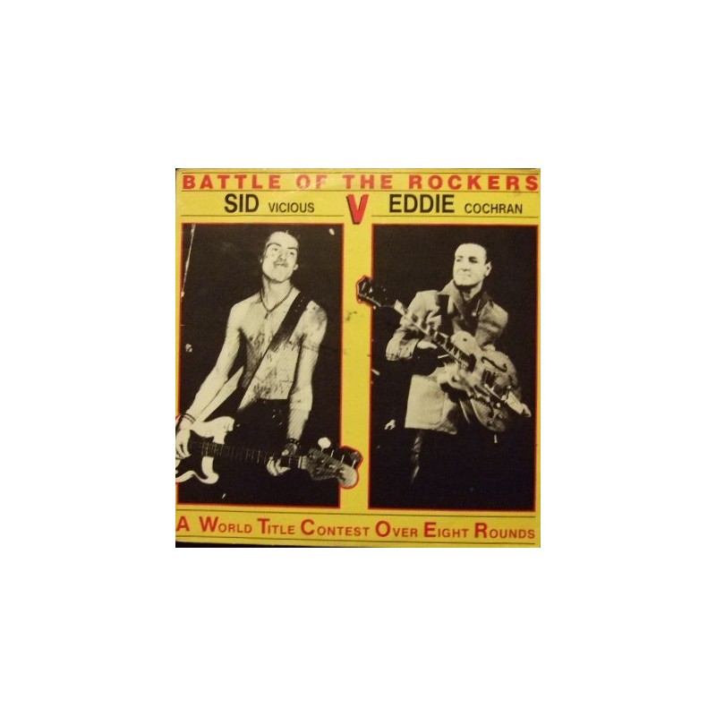 Vicious Sid V Eddie Cochran – Sid V Eddie The Battle of the Rockers|1986 MBC Records – JOCK LP6 Vicious Sid V Eddie Cochran – Sid V Eddie The Battle of the Rockers|1986 MBC Records – JOCK LP6