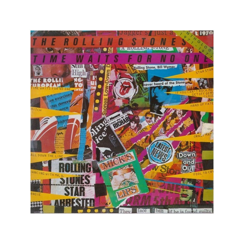 Rolling Stones ‎The – Time waits for no one - Anthology 1971-1977|1979   Rolling Stones Records ‎– W 59107