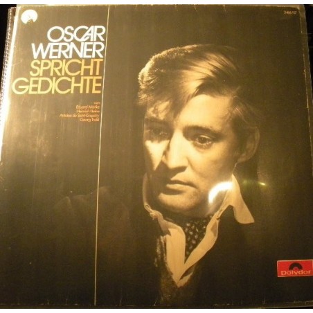 Werner Oscar  ‎– Spricht Gedichte|1978 Polydor ‎– 2486 117