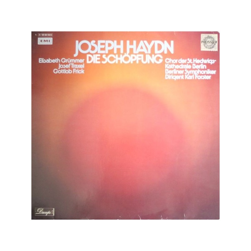 Haydn‎ Joseph – Die Schöpfung -Elisabeth Grümmer -Karl Forster|EMI ‎– 1C 147-29 144/45