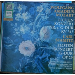 Mozart Wolfgang Amadeus-Flötenkonzert in G-Dur Op. 29 ‎– Flötenkonzert in Nr. 1 G-Dur KV 313 -Carl Stamitz |EMI ‎– SMC 91 468