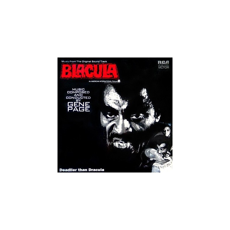 Page Gene ‎– Blacula (Music from the Original Soundtrack)|RCA ‎– LSP 4806