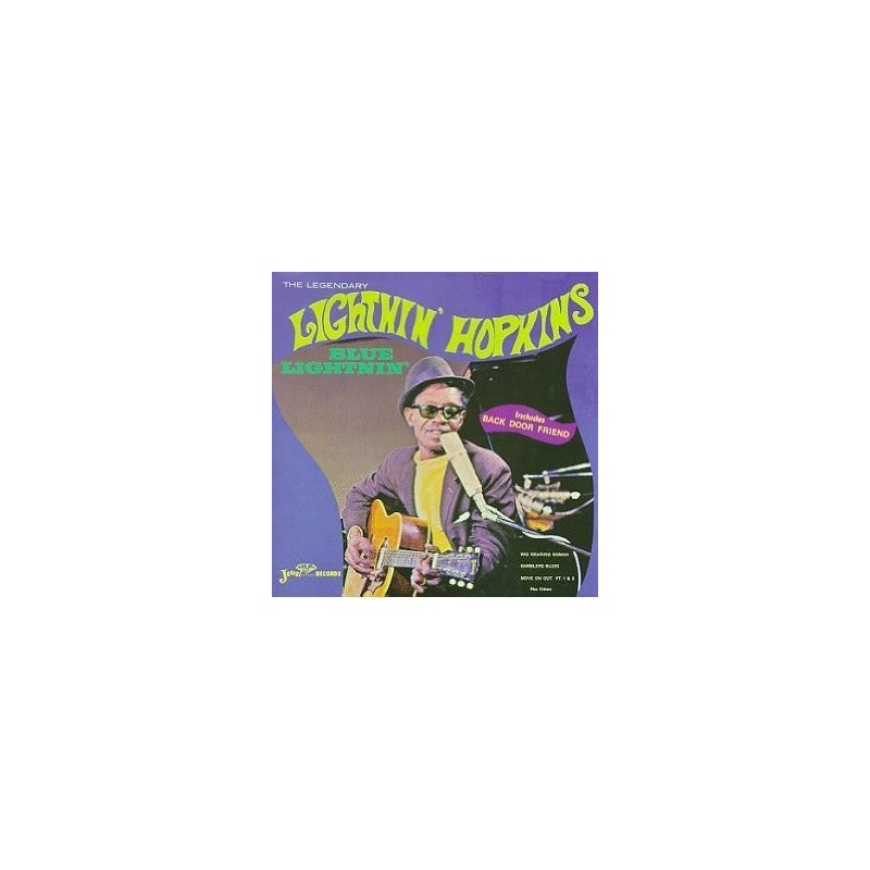 Lightnin' Hopkins – Blue Lightnin'|Jewel Records – LPS 5000 Lightnin' Hopkins – Blue Lightnin'|Jewel Records – LPS 5000