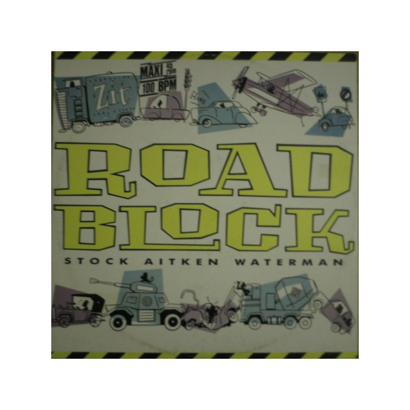 Stock Aitken Waterman ‎– Roadblock|1986     PWL Empire ‎– 6.20783-Maxi-Single