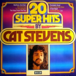 Stevens ‎Cat – 20 Super Hits By Cat Stevens|1975    Decca ‎– 6.22161