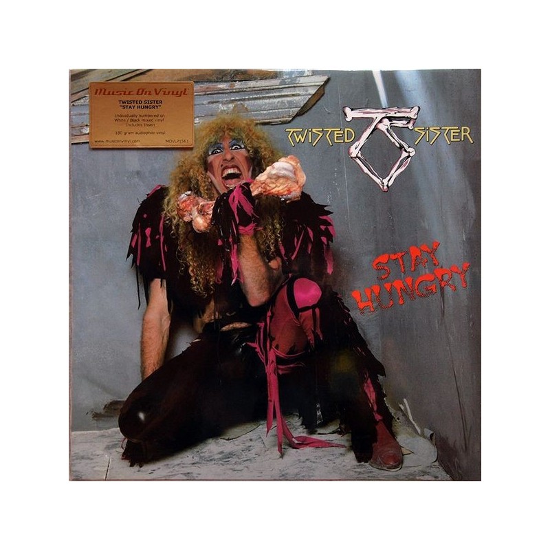 Twisted Sister ‎– Stay Hungry|2015     Music On Vinyl ‎– MOVLP1561