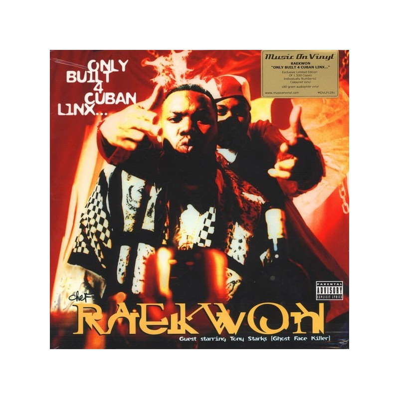 Chef Raekwon– Only Built 4 Cuban Linx...|2016      Music On Vinyl ‎– MOVLP1291