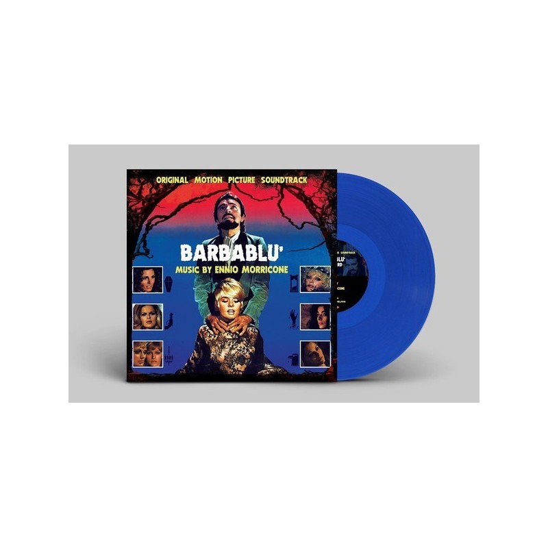 Morricone ‎Ennio – Barbablu'-Soundtrack|2017   Rustblade ‎– RBLLP018-Blue Vinyl