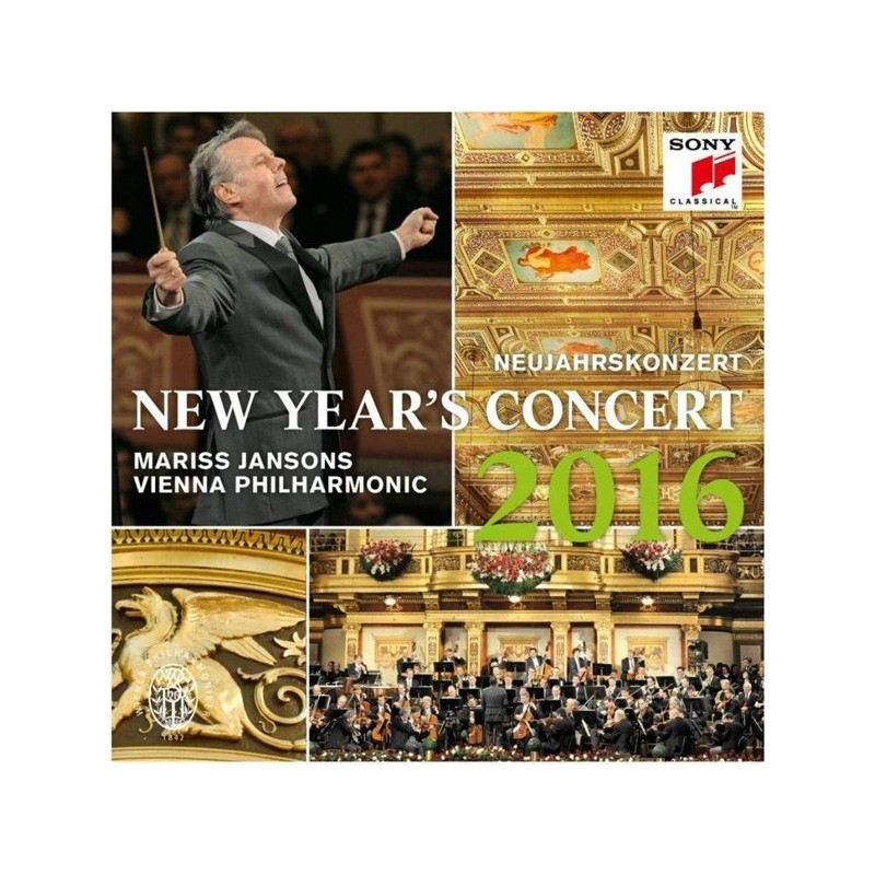 Jansons Mariss -Wiener Philharmoniker ‎– Neujahrskonzert 2016    Sony Classical ‎– 888751747517-3LP´s