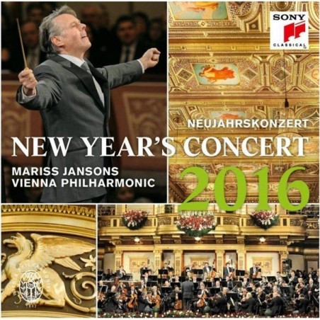 Jansons Mariss -Wiener Philharmoniker ‎– Neujahrskonzert 2016    Sony Classical ‎– 888751747517-3LP´s