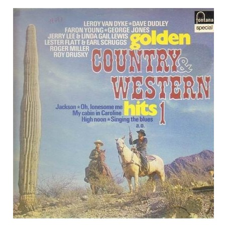 Various ‎– Golden Country & Western Hits 1| Fontana ‎– 6430 034