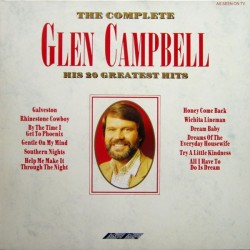 Campbell Glen ‎– The Complete Glen Campbell &8211 His 20 Greatest Hits|1989  Stylus Music ‎– SMR 979