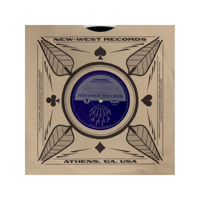 Earle Steve / Robert Johnson – Terraplane Blues|2015 NW4036-10"- Vinyl, 45 RPM-Limited Edition Earle Steve / Robert Johnson – Terraplane Blues|2015 NW4036-10"- Vinyl, 45 RPM-Limited Edition