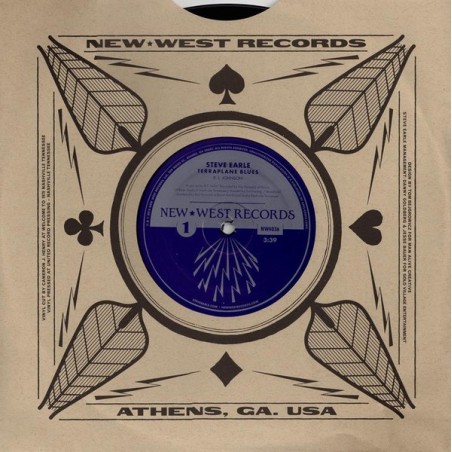 Earle Steve / Robert Johnson ‎– Terraplane Blues|2015    ‎  NW4036-10"- Vinyl,  45 RPM-Limited Edition