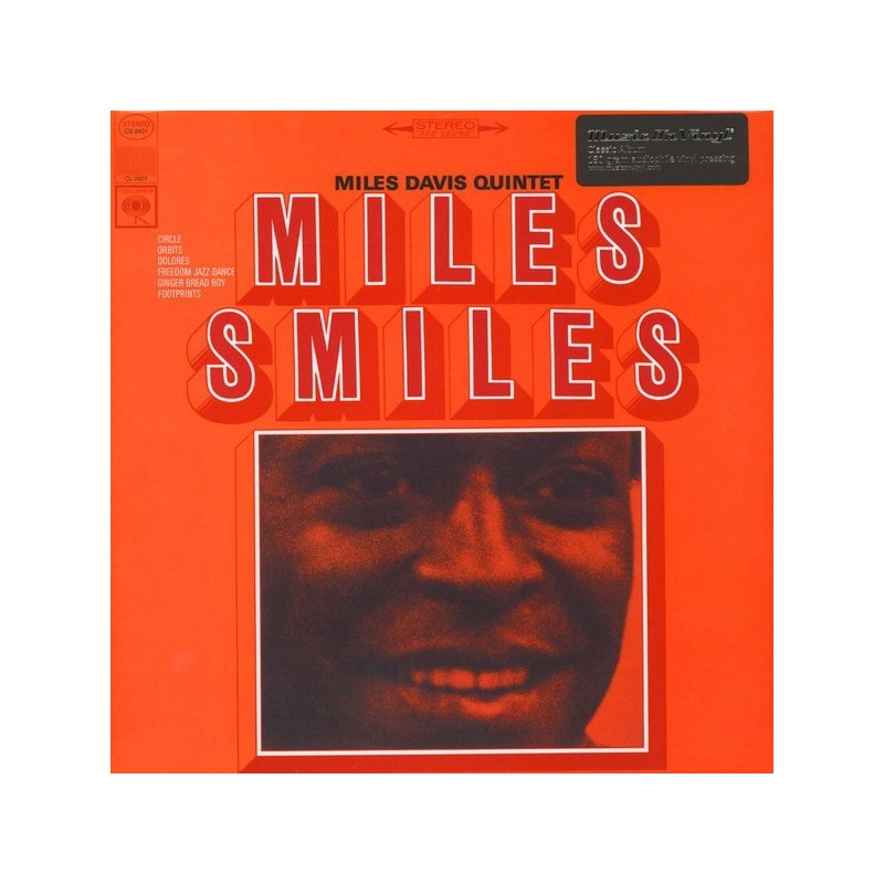 Davis Miles Quintet ‎– Miles Smiles|1966/2014      Music On Vinyl ‎– MOVLP1071