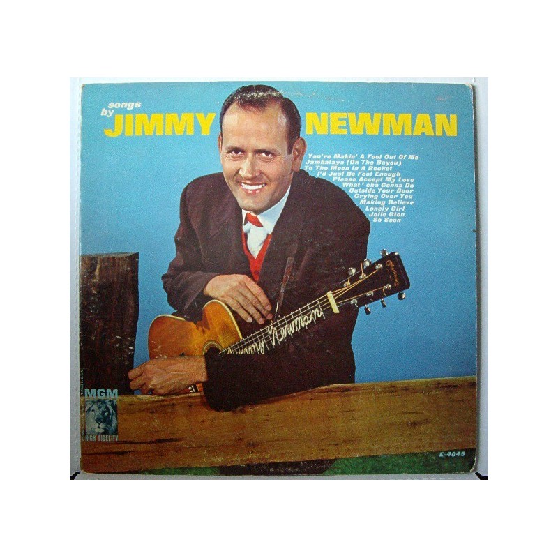 Newman Jimmy ‎– Songs By|1962     MGM Records ‎– E-4045