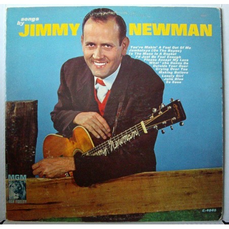 Newman Jimmy ‎– Songs By|1962     MGM Records ‎– E-4045