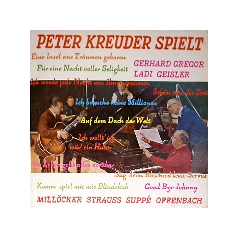 Kreuder Peter ‎– Peter Kreuder spielt|Somerset ‎– 573