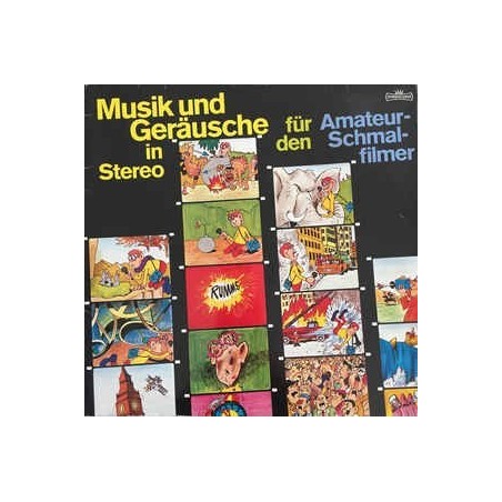 No Artist ‎– Musik & Geräusche in Stereo für den Amateur-Schmalspurfilmer|Intercord ‎– INT 158.003