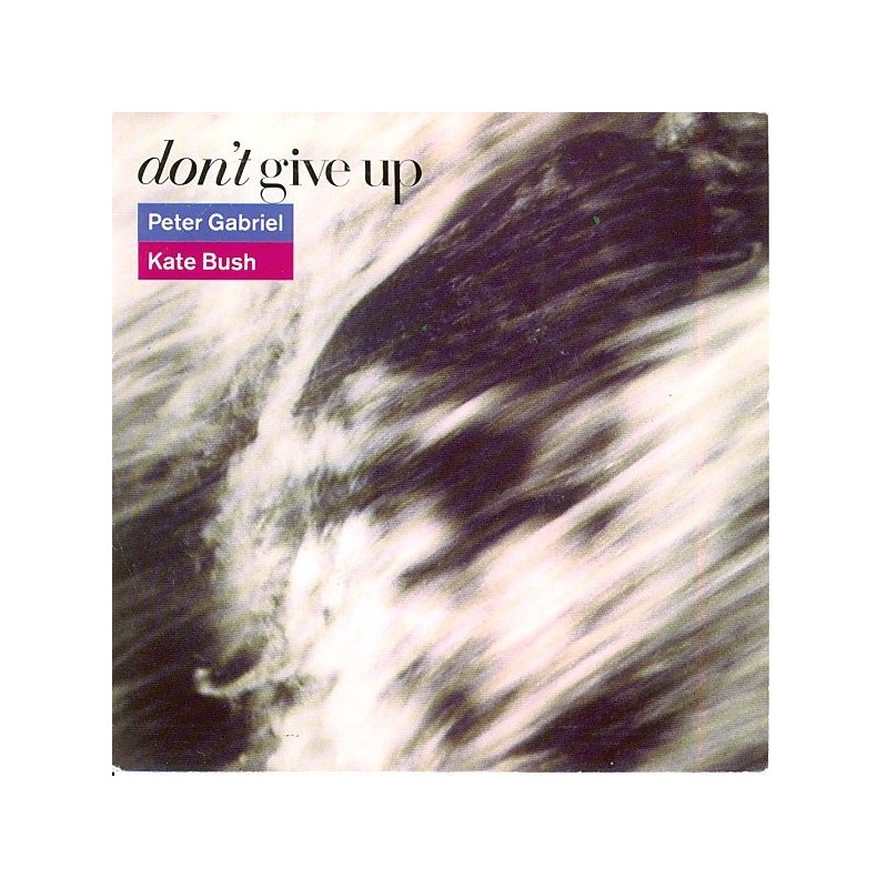 Gabriel Peter / Kate Bush ‎– Don't Give Up|1986    Virgin ‎– A 108289-Single