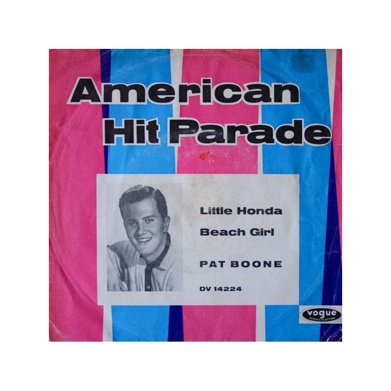Boone ‎Pat – Little Honda|1964     Vogue Schallplatten ‎– DV 14224-Single