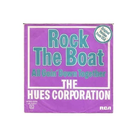 Hues Corporation ‎The – Rock The Boat|1974       RCA ‎– APBO-0232-Single