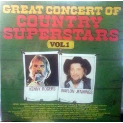 Various ‎– Great Concert Of Country Superstars Vol. 1|Masters ‎– MA 010186/1