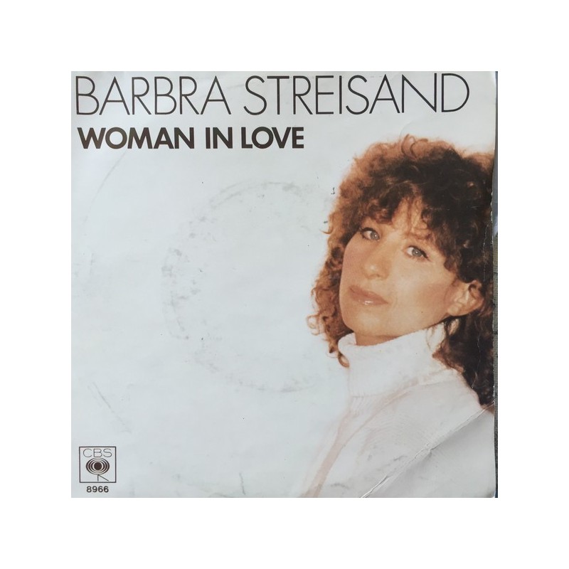 Streisand ‎Barbra – Woman In Love|1980    CBS ‎– 8966-Single