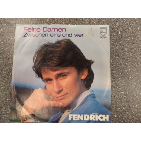 Fendrich ‎Rainhard – Feine Damen|1983    Philips ‎– 8103 427-Single