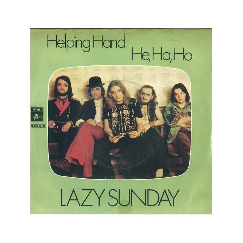 Lazy Sunday – Helping Hand|Columbia – 2 E 006-33 125-Single Lazy Sunday – Helping Hand|Columbia – 2 E 006-33 125-Single