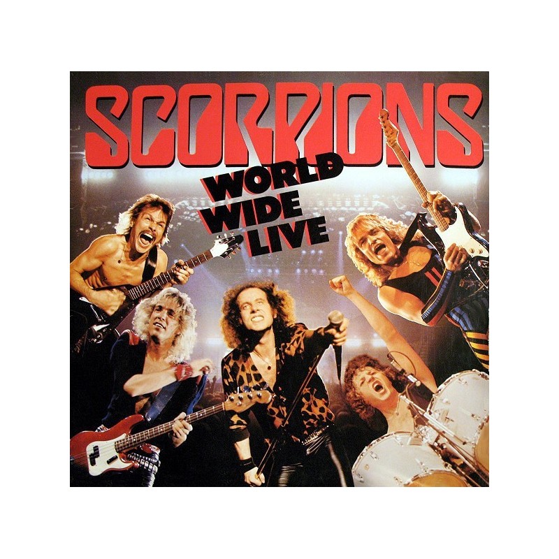 Scorpions ‎– World Wide Live|1985       Harvest ‎– 1C 164-24 0343 3