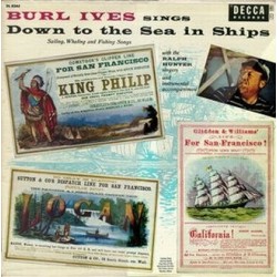 Ives Burl  With Ralph Hunter Singers ‎– Sings Down To The Sea In Ships|1956  Teldec 6.22118