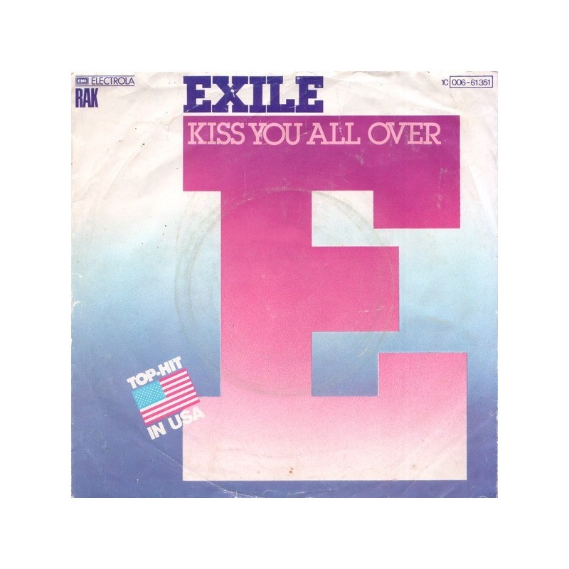 Exile ‎– Kiss You All Over|1978     EMI Electrola ‎– 1 C 006-61 351-Single