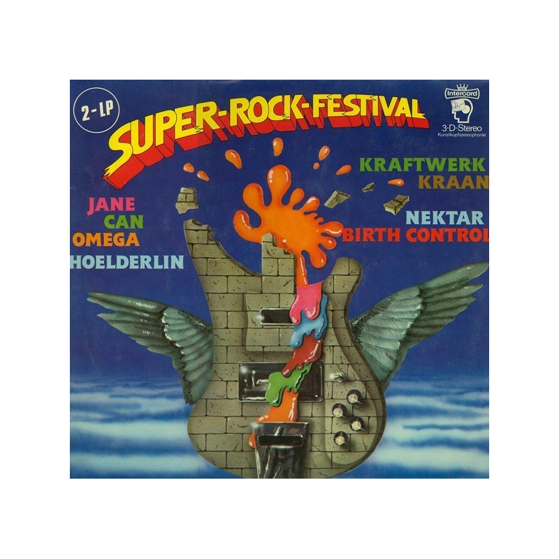 Various ‎– Super-Rock-Festival|1977      Intercord ‎– INT 180.028