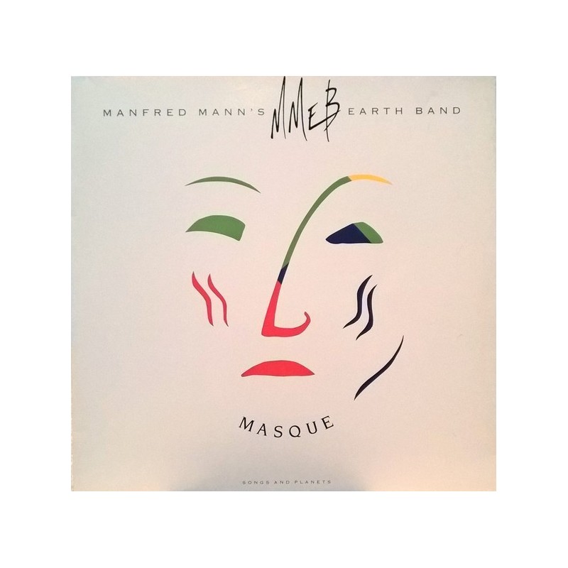 Mann's Manfred Earth Band – Masque|1987 10 Records – 208 632 Mann's Manfred Earth Band – Masque|1987 10 Records – 208 632