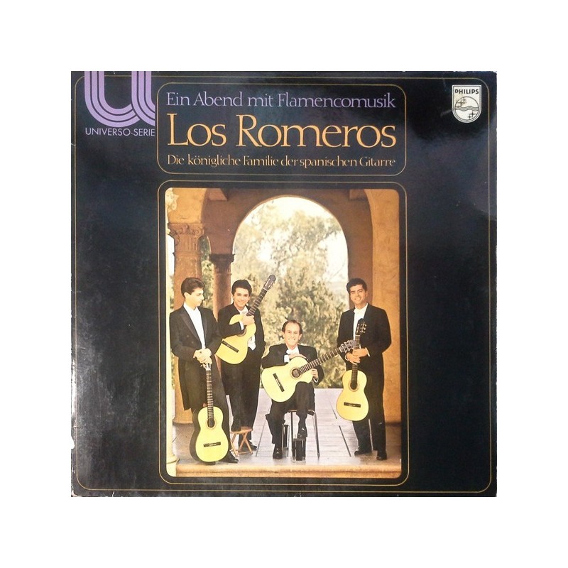 Los Romeros ‎– Ein Abend Mit Flamencomusik|	Philips	6582 002