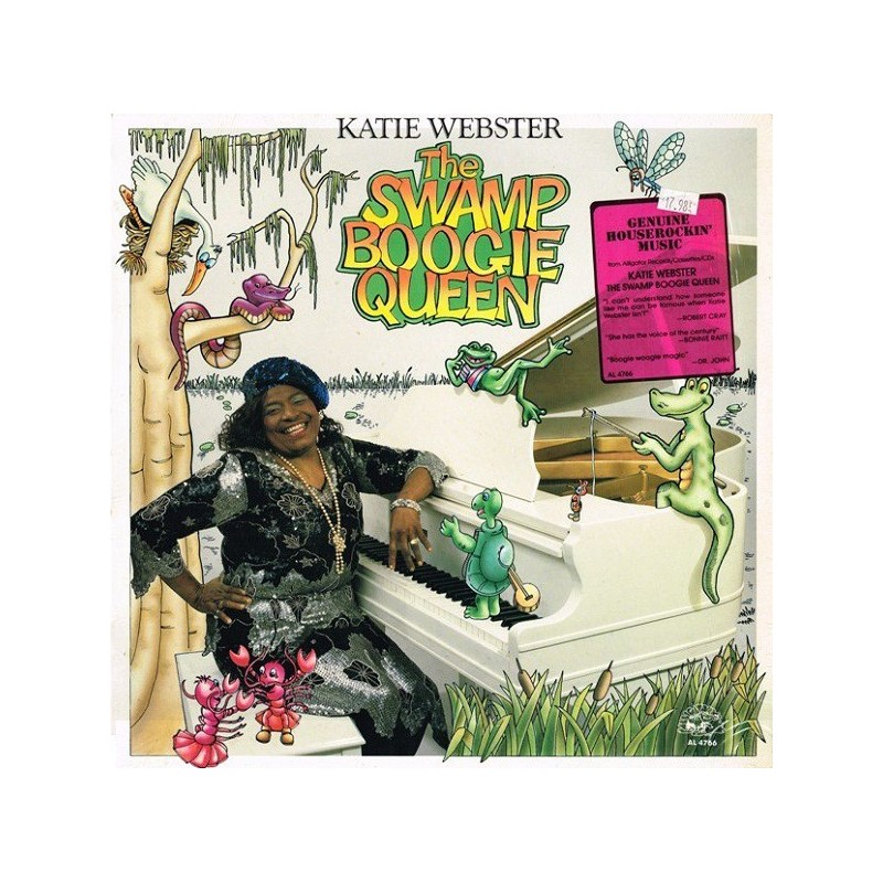 Webster ‎Katie – The Swamp Boogie Queen|1988     Alligator Records ‎– AL 4766