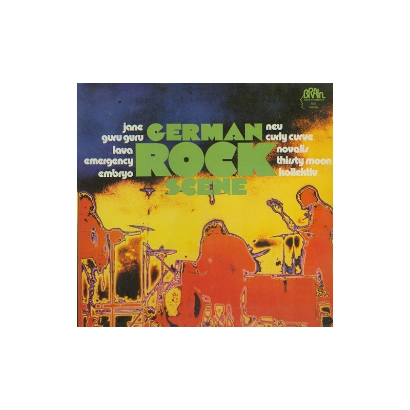 Various ‎– German Rock Scene|1973      BRAIN 888-Metronome ‎– 888