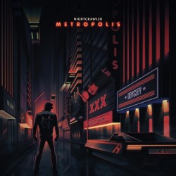 Nightcrawler ‎– Metropolis|2017    Electronic Purification Records ‎– Wave 002-red Vinyl