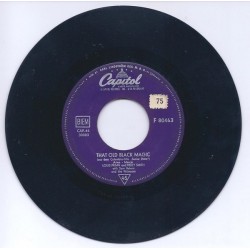 Prima Louis and Keely Smith Sam Butera ‎– That Old Black Magic / Too Marvelous For Words|Capitol Records ‎– F 80463-Single