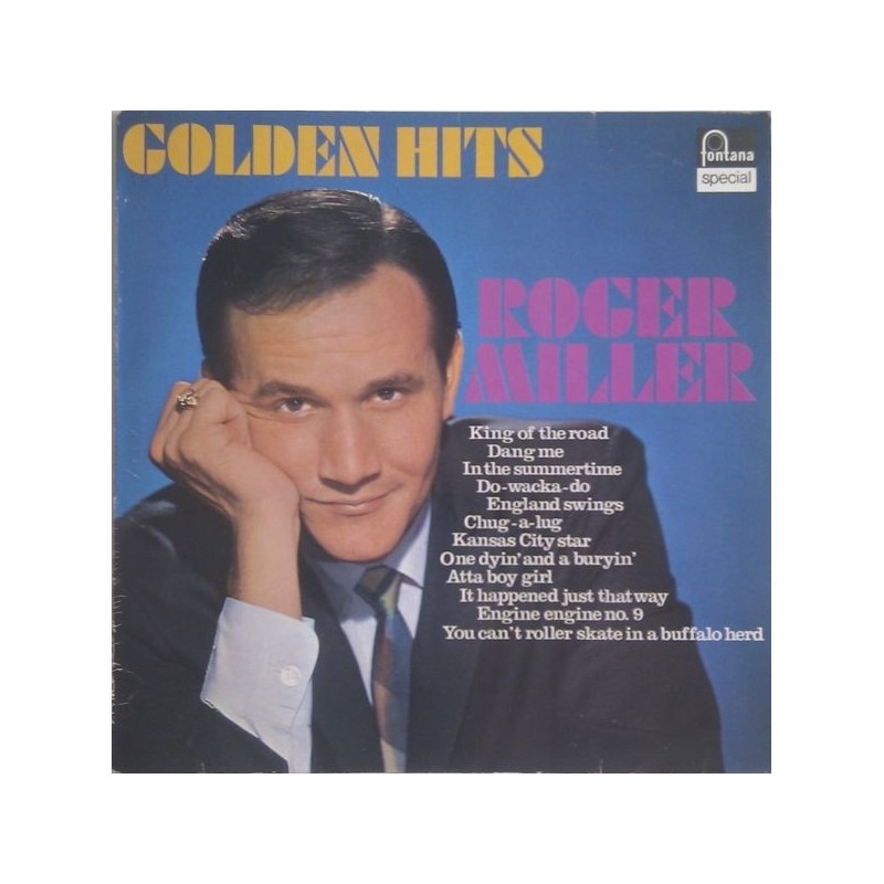 Miller ‎Roger – Golden Hits Fontana ‎– 6430 037