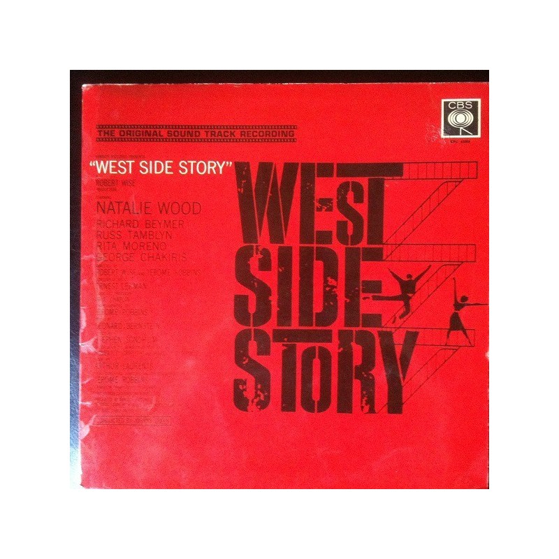 Bernstein Leonard ‎– West Side Story (Original Sound Track Recording)1962   CBS ‎– BPG 62058