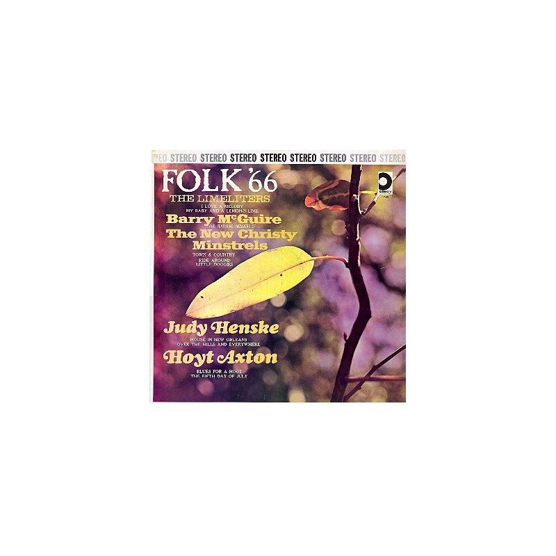 Various ‎– Folk '66|1962     Design Records – DLP-207