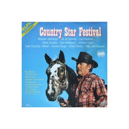 Various ‎– Country Star Festival|Delta ‎– DA 20 169 2 LP