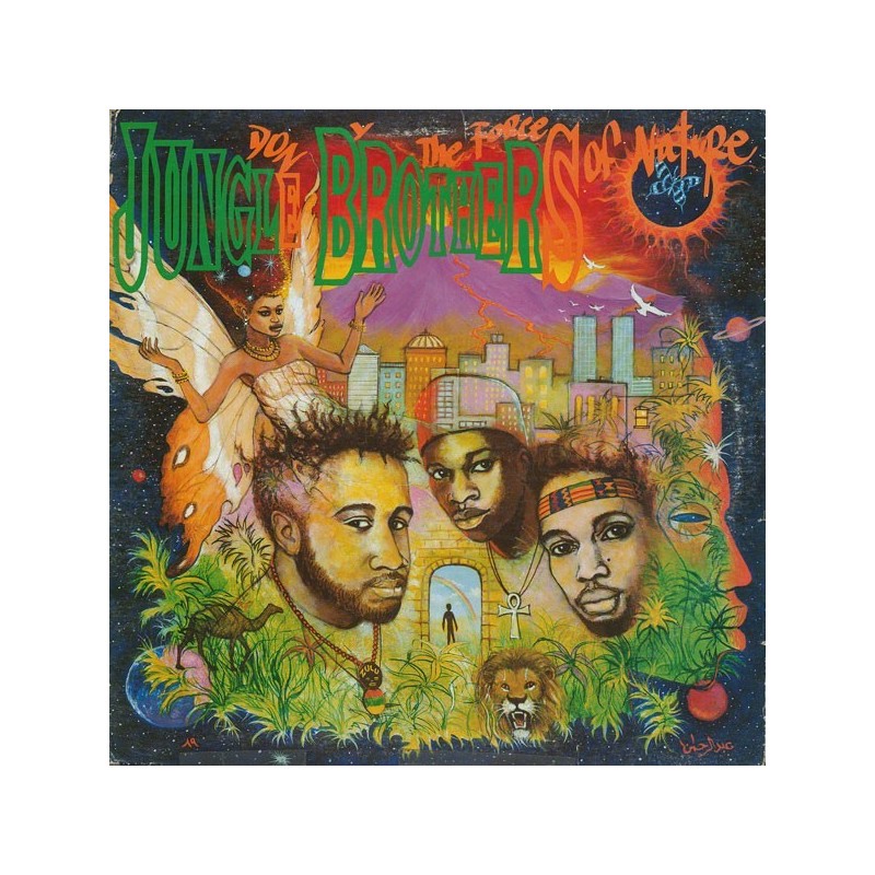 Jungle Brothers – Done By The Forces Of Nature|1989 Warner Bros. Records 9 26072-1 Jungle Brothers – Done By The Forces Of Nature|1989 Warner Bros. Records 9 26072-1