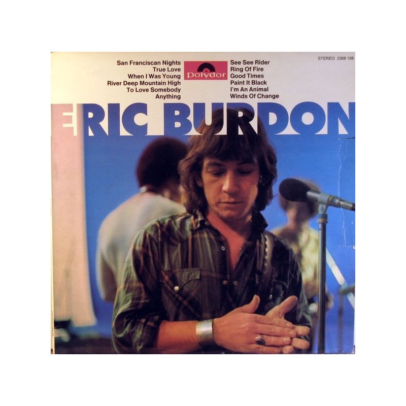 Burdon ‎Eric– Same|1976      	Polydor	2368 106